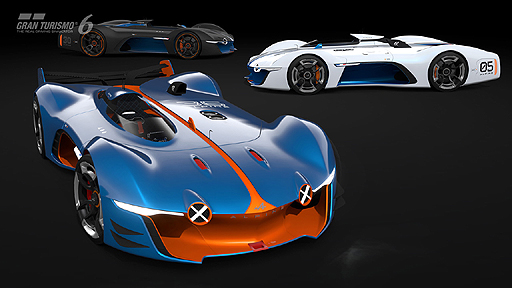 画像集 No.002のサムネイル画像 / 「グランツーリスモ6」の新規車種「アルピーヌ ビジョン グランツーリスモ」と「レクサス LF-LC GT “Vision Gran Turismo”」が公開に