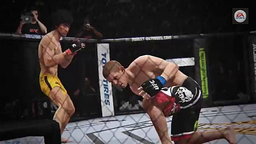 画像集#001のサムネイル/「EA Sports UFC」に登場するブルース・リーの超機敏な動きが確認できる，最新トレイラー公開