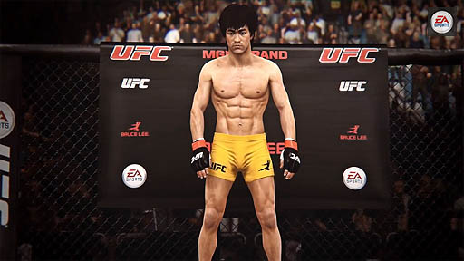 画像集#004のサムネイル/「EA Sports UFC」に登場するブルース・リーの超機敏な動きが確認できる，最新トレイラー公開