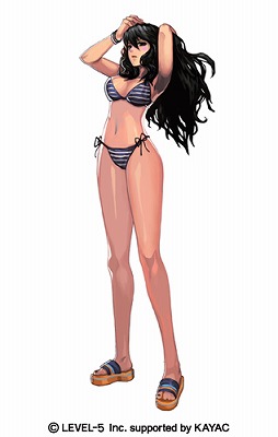 画像集#004のサムネイル/「地球壊滅的Ｂ級カノジョ」，イベントで水着姿のレアキャラを手にいれよう