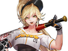 「HeroWarz」,野球部所属の女子高生・ジェリーと,強面な整備工・デリックの背景設定とアクション動画が公開