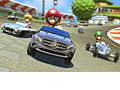 「マリオカート8」のメルセデス・ベンツコラボカートは8月27日より無料配信。「GLA」「W25 シルバーアロー」「300SL ロードスター」の3種が登場