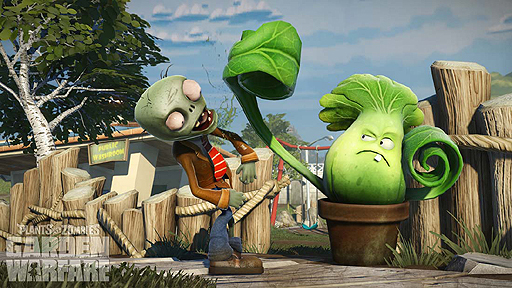 画像集#005のサムネイル/［E3 2013］Popcap Gamesの新作「Plants vs. Zombies: Garden Warfare」のデモプレイをチェック。今度はゾンビ軍団でプレイできる対戦モードも搭載