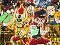 TVアニメ版「ヒーローバンク」は4月7日18:30にテレビ東京系6局ネットで放送開始。ゲームでは語られないエピソードを盛り込んだ物語が展開される