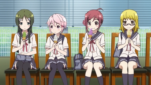画像集#004のサムネイル/アニメ「GO！GO！575」のすべてがここに！　「GO！GO！575 サウンド＆ムービーコレクション」収録直後の女性声優陣4人にインタビュー