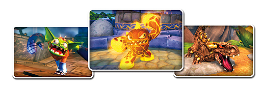 画像集#003のサムネイル/フィギュアをゲーム世界に登場させて遊ぶ「Skylanders Spyro's Adventure/スカイランダーズ スパイロの大冒険」が4プラットフォームで7月12日に発売
