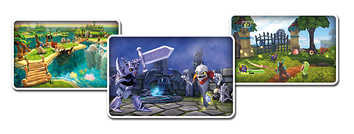 画像集#004のサムネイル/フィギュアをゲーム世界に登場させて遊ぶ「Skylanders Spyro's Adventure/スカイランダーズ スパイロの大冒険」が4プラットフォームで7月12日に発売