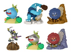 「ドラゴンクエスト 立体モンスター図鑑フィギュア」第2弾が11月11日に発売決定。スライムやばくだん岩,ギガンテスなど6体を立体化