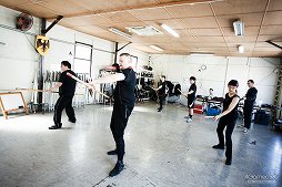 画像集 No.016のサムネイル画像 / 「キングダムカム・デリバランス」を遊んでいたら，リアルで剣を振りたくなったので。ティンタジェルで体験する西洋剣術レッスン