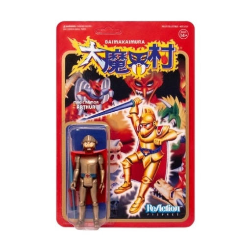 画像集 No.005のサムネイル画像 / 「魔界村」のレトロなフィギュアが日本で発売開始。アメリカのトイメーカー「スーパー7」の製品で，パッケージは日本語バージョン