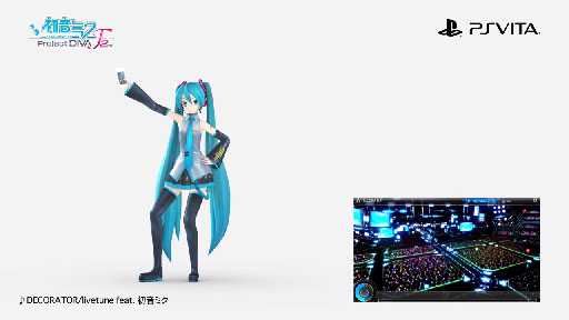 ؽ鲻ߥ -Project DIVA- F 2nd ȯ䵭ǰץȡDance with PS Vita / åӥǥ