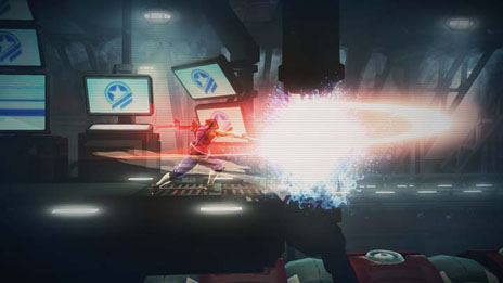 画像集#002のサムネイル/「ストライダー飛竜」,プラズマ光剣“サイファー”から繰り出されるアクションや,新装備“クナイ”の概要が明らかに