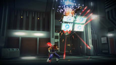 画像集#008のサムネイル/「ストライダー飛竜」,プラズマ光剣“サイファー”から繰り出されるアクションや,新装備“クナイ”の概要が明らかに