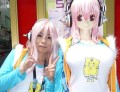 等身大そに子もやってきた,「ソニプロ」発売記念イベントが秋葉原で開催。ゲーム購入者へのサプライズプレゼントも