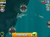 画像集#007のサムネイル/巨大なサメが海を恐怖に染める。スマートフォン向けアクション「Hungry Shark Evolution」を紹介する「（ほぼ）日刊スマホゲーム通信」第332回