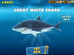 画像集#010のサムネイル/巨大なサメが海を恐怖に染める。スマートフォン向けアクション「Hungry Shark Evolution」を紹介する「（ほぼ）日刊スマホゲーム通信」第332回