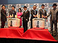 「龍が如く 維新!」の完成披露記者会見が開催。黒田崇矢さんや高橋克典さん,桜庭ななみさんら主要キャストが登壇した会場の模様をレポート