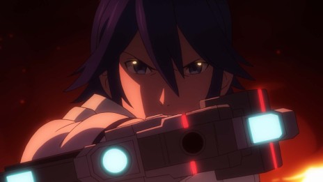 画像集 No.032のサムネイル画像 / いよいよ放映開始となるアニメ版「ガンスリンガー ストラトス」。オペレーター・水潟九美のプレイアブル参戦も明らかにとなった先行上映会レポート