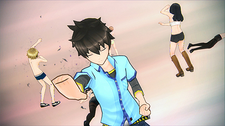 画像集#005のサムネイル/明日発売の「AKIBA’S TRIP2」,“下着すら奪う”という禁断の技「フルストリップ」の出し方が公開。獲得した下着はやはり装備可能