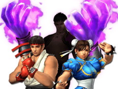 「モンハン エクスプロア」で「ストリートファイターV」コラボが本日開幕。リュウ/春麗の衣裳や,ベガのサイコパワーにちなんだ武器などが登場