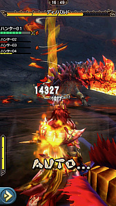 画像集 No.031のサムネイル画像 / 「モンスターハンター エクスプロア」,7月1日に登場する「ディノバルド」と覇玉ハンマーの情報をお届け。直撮りプレイ動画でも紹介