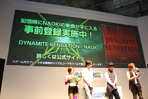 画像集#013のサムネイル/［TGS 2013］「CROSS×BEATS」ステージレポート。NAOKIプロデューサーが「音楽ゲームシーンに”革新”をもたらすタイトルを作りたい」と熱い思いを語る