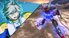 画像集#006のサムネイル/「機動戦士ガンダム EXTREME VS. FULL BOOST」,3つの形態に進化する機体「エクストリームガンダム type-レオス」が参戦