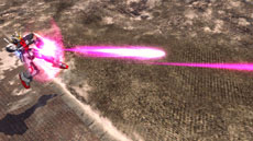 画像集#008のサムネイル/「機動戦士ガンダム EXTREME VS. FULL BOOST」,3つの形態に進化する機体「エクストリームガンダム type-レオス」が参戦