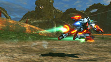 画像集#020のサムネイル/「機動戦士ガンダム EXTREME VS. FULL BOOST」,3つの形態に進化する機体「エクストリームガンダム type-レオス」が参戦