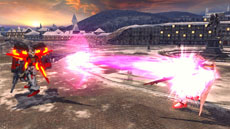画像集#027のサムネイル/「機動戦士ガンダム EXTREME VS. FULL BOOST」,3つの形態に進化する機体「エクストリームガンダム type-レオス」が参戦