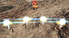 画像集#039のサムネイル/「機動戦士ガンダム EXTREME VS. FULL BOOST」,3つの形態に進化する機体「エクストリームガンダム type-レオス」が参戦