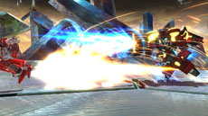 画像集#064のサムネイル/「機動戦士ガンダム EXTREME VS. FULL BOOST」,3つの形態に進化する機体「エクストリームガンダム type-レオス」が参戦