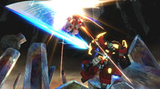 画像集#067のサムネイル/「機動戦士ガンダム EXTREME VS. FULL BOOST」,3つの形態に進化する機体「エクストリームガンダム type-レオス」が参戦