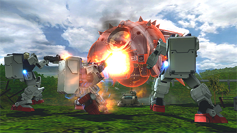 画像集#016のサムネイル/「機動戦士ガンダム EXVS FULL BOOST」追加機体第3弾は3月5日より配信。 アッガイ(ハマーン搭乗),陸戦型ガンダム,Zガンダム(ルー搭乗)登場