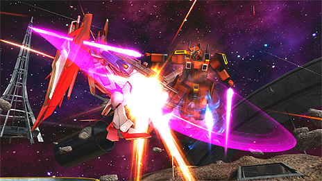 画像集#006のサムネイル/「機動戦士ガンダム EXVS FULL BOOST」追加機体第4弾が3月19日より配信。 ガイアガンダム(バルトフェルド搭乗),ザク頭Zガンダム,シルバースモーが登場