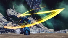 画像集#007のサムネイル/「機動戦士ガンダム EXTREME VS. FULL BOOST」,万能型のガトー搭乗ゲルググと,岩を投げて戦うドアン搭乗のザクIIが4月16日に配信
