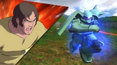 画像集#011のサムネイル/「機動戦士ガンダム EXTREME VS. FULL BOOST」,万能型のガトー搭乗ゲルググと,岩を投げて戦うドアン搭乗のザクIIが4月16日に配信