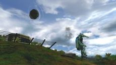 画像集#013のサムネイル/「機動戦士ガンダム EXTREME VS. FULL BOOST」,万能型のガトー搭乗ゲルググと,岩を投げて戦うドアン搭乗のザクIIが4月16日に配信