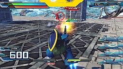 画像集#019のサムネイル/「機動戦士ガンダム EXTREME VS. FULL BOOST」,万能型のガトー搭乗ゲルググと,岩を投げて戦うドアン搭乗のザクIIが4月16日に配信