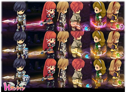 画像集#008のサムネイル/「Hオンライン」，一部の武器強化エフェクトやダンジョンなどが公開