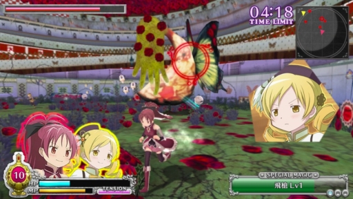 画像集#008のサムネイル/「劇場版 魔法少女まどか☆マギカ The Battle Pentagram」,2013年冬にPS Vitaで発売。5人の魔法少女が美麗グラフィックスで大暴れ