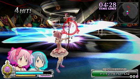 画像集#012のサムネイル/「劇場版 魔法少女まどか☆マギカ The Battle Pentagram」,2013年冬にPS Vitaで発売。5人の魔法少女が美麗グラフィックスで大暴れ