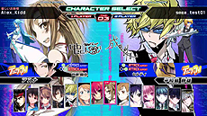 画像集#006のサムネイル/「電撃文庫 FIGHTING CLIMAX」,通信対戦を楽しめる「NETWORK」,オプションを細かく設定して練習できる「TRAINING」の情報が公開