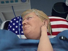 ヘンテコ手術シミュレーションが,話題の大統領候補と夢の競演? 「Surgeon Simulator: Inside Donald Trump」が配信開始