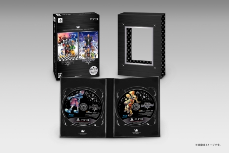 画像集#003のサムネイル/「KINGDOM HEARTS -HD 2.5 ReMIX-」各パッケージのイメージ画像と,限定封入特典の内容が明らかに
