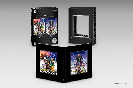画像集#005のサムネイル/「KINGDOM HEARTS -HD 2.5 ReMIX-」各パッケージのイメージ画像と,限定封入特典の内容が明らかに