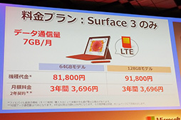 画像集 No.017のサムネイル画像 / 「Surface 3」レビュー。新型Atom＋LTE通信機能搭載のWindowsタブレットは優秀な「どこでもブラウザゲームマシン」