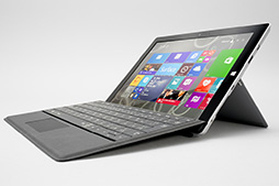 画像集 No.031のサムネイル画像 / 「Surface 3」レビュー。新型Atom＋LTE通信機能搭載のWindowsタブレットは優秀な「どこでもブラウザゲームマシン」