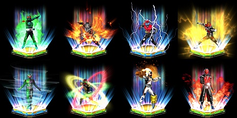 画像集#006のサムネイル/「仮面ライダー バトオンライン」のオープンβテストがYahoo!ゲームで開始。歴代ライダーが登場するブラウザゲーム
