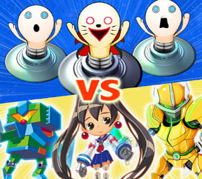 画像集#004のサムネイル/シューティングRPG「ドン★パッチン」が本日配信開始。宇宙人に侵略された都市に出撃し,ロボ達を駆使して敵の撃退に挑もう
